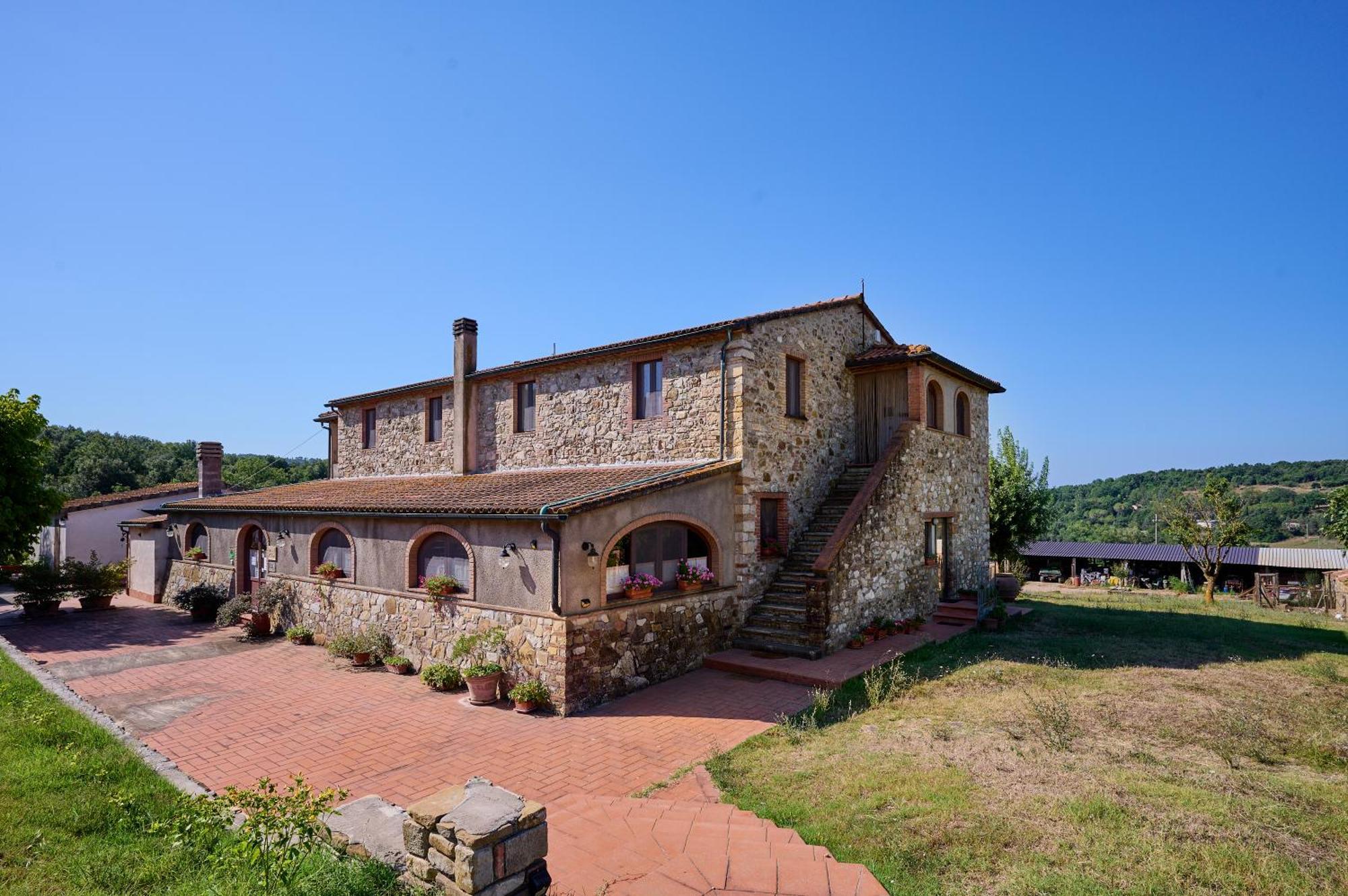 Agriturismo Tenuta Sant'Agnese Monteverdi Marittimo Eksteriør billede