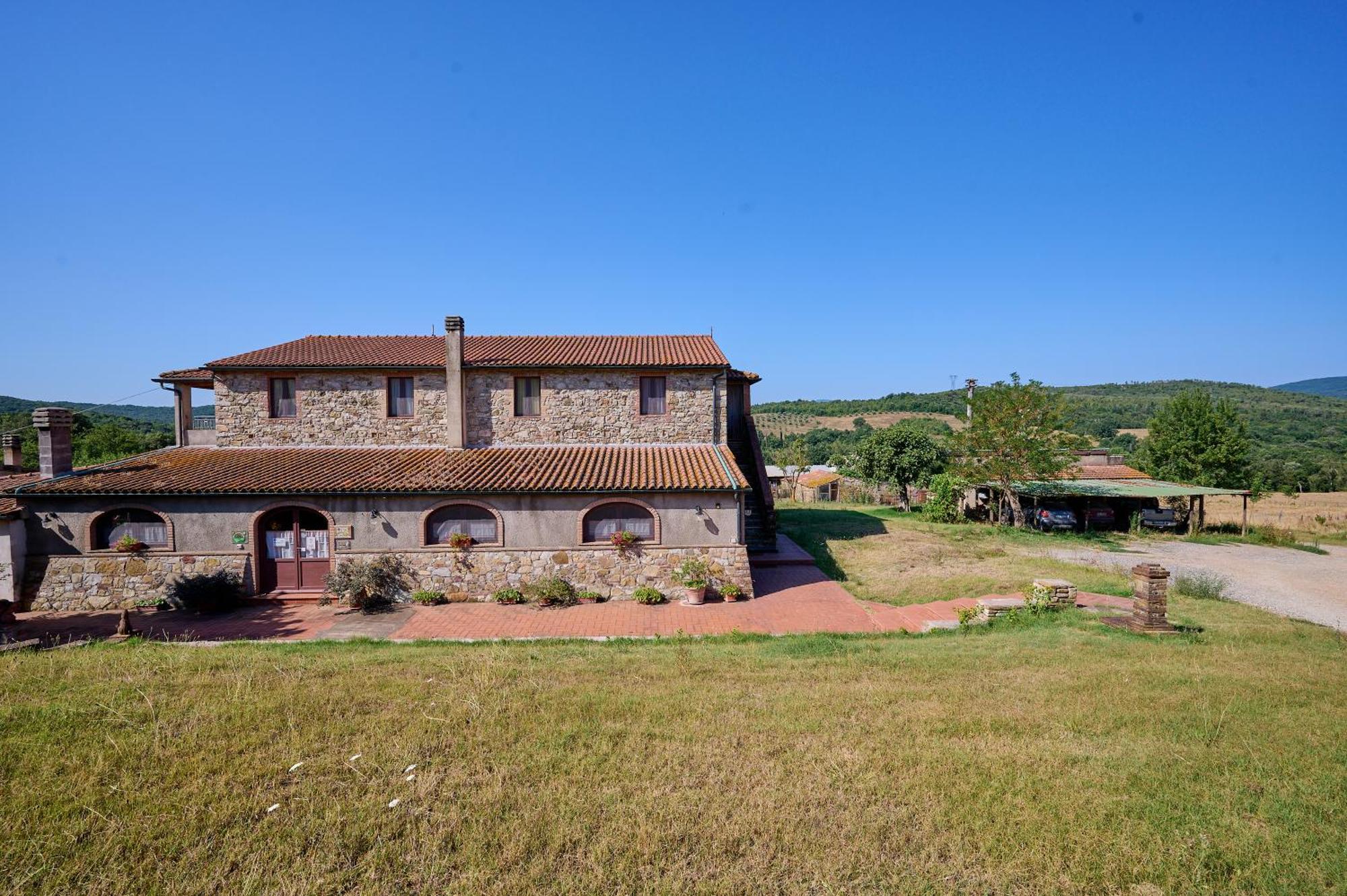 Agriturismo Tenuta Sant'Agnese Monteverdi Marittimo Eksteriør billede